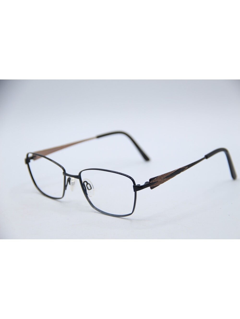 Charmant Ch 12139 Bk Black Authentic Eyeglasses 53-17-135